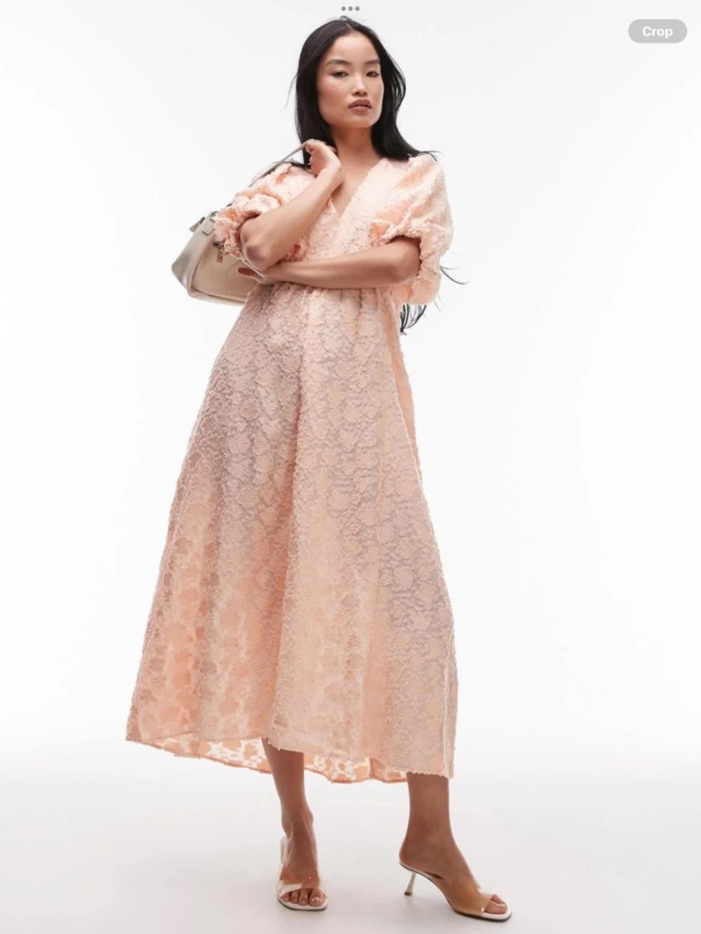 & Other Stories Jacquard Maxi Dress, size 8